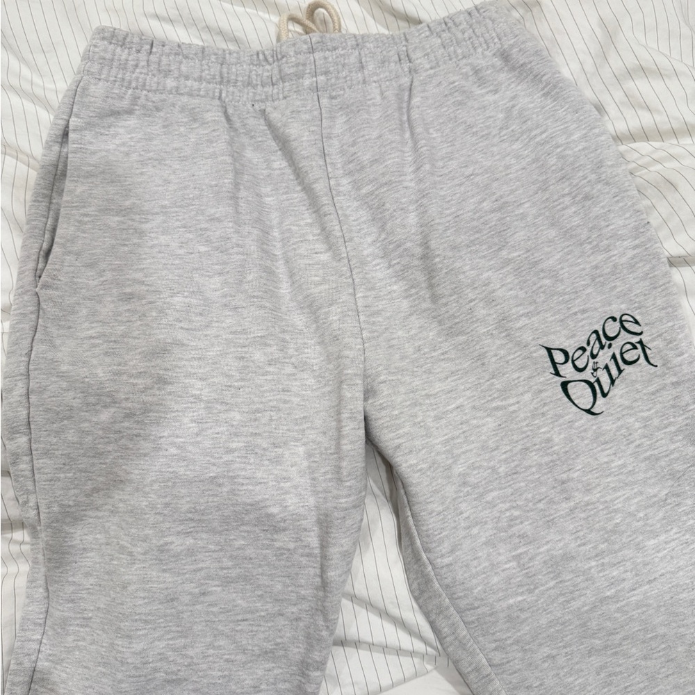 Museum of Peace & Quiet gray warped lounge pants AUTHENTIC